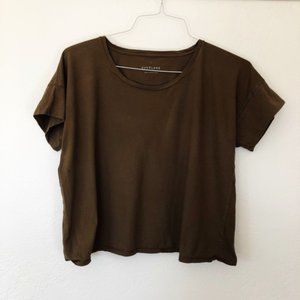 Everlane Boxy Cropped Tee